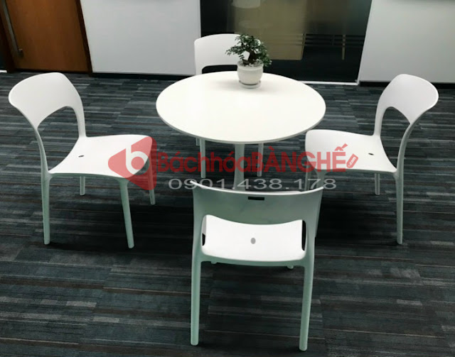 Các mẫu ghế nhựa cho quán cafe trà sữa, cửa hàng, văn phòng, căn tin, gia đình tại HCM