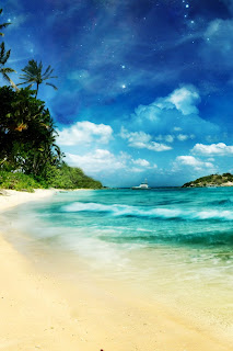 HD Beach Wallpapers for iPhone 4