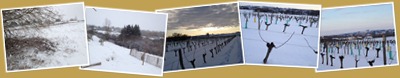 Afficher Issigeac sous la neige de février