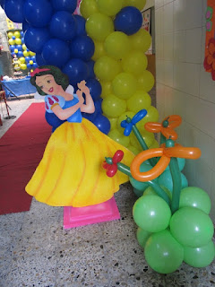 DECORACION PRINCESA DISNEY BLANCA NIEVES FIESTAS INFANTILES