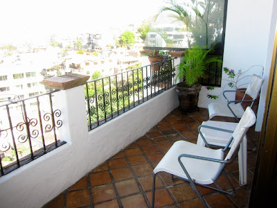 Balcony view of our Puerto Vallarta condo for rent