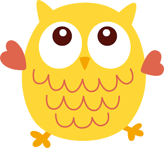  So Pretty Owls Clipart.