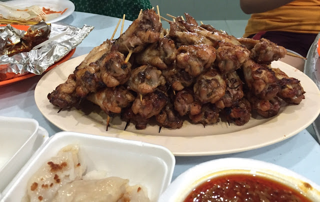 kukup qing hua chalet BBQ dinner