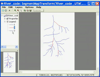 Digitizing Line (River and Attribute table)