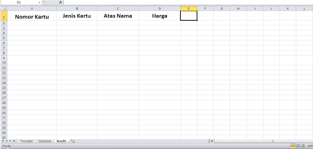 Michael11: Cara Buat Insert Form Di Excel Dengan VBA 