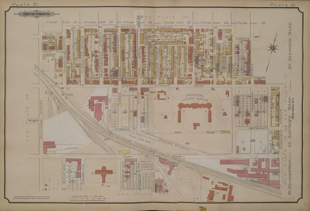 Plate 21, Goad's Atlas of the City of Toronto, 1903