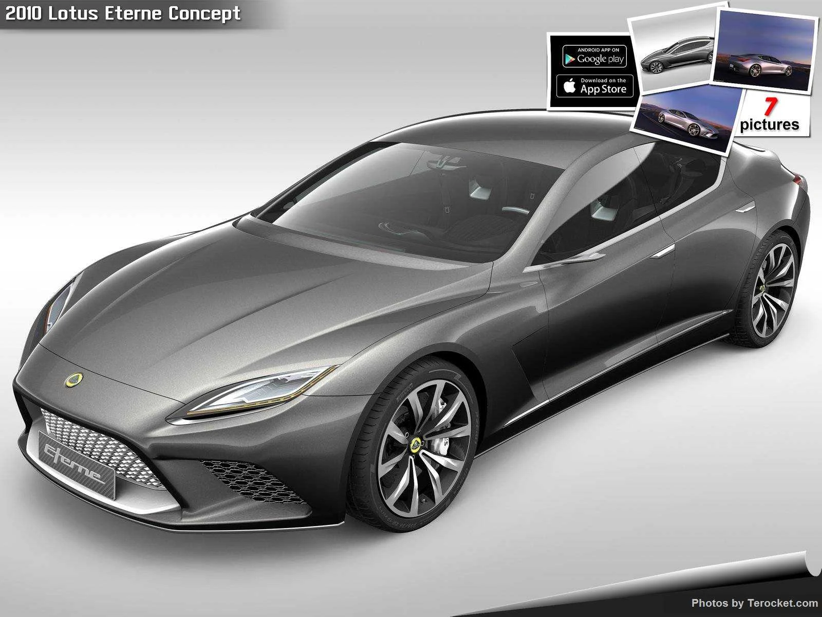 Hình ảnh siêu xe Lotus Eterne Concept 2010 & nội ngoại thất