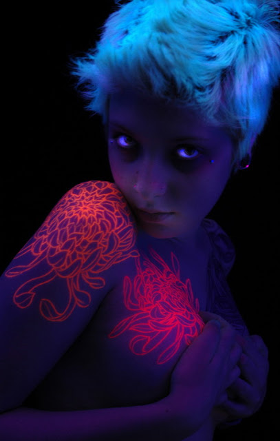 Black Light Tattoos