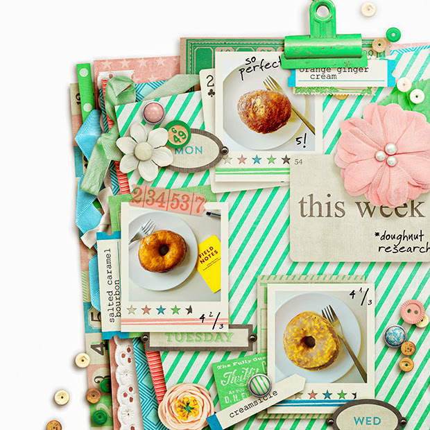 This Week: Doughnut Research // 12x12 // Days of the Week: Tuesday by Mari Koegelenberg + Sugarplum Paperie