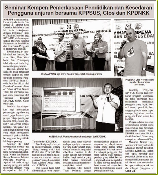 New Sabah Times 4 may 2014