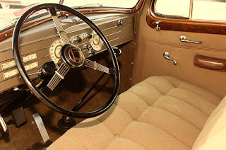 1937 Cadillac Lasalle Opera Coupe Dashboard