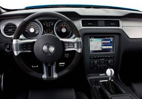 Interior shot of 2011 Ford Shelby GT500