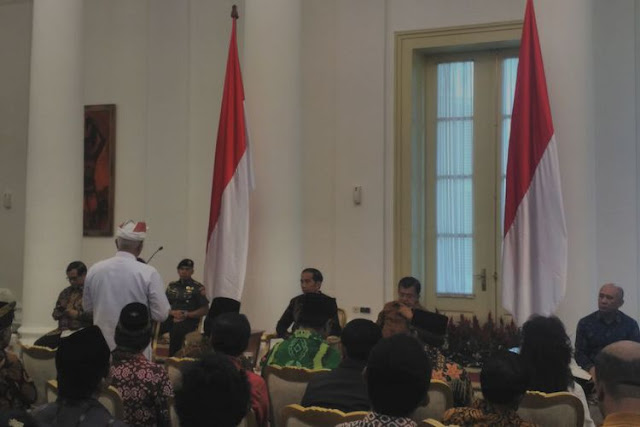  pak jokowi dalam forum rukun beragama