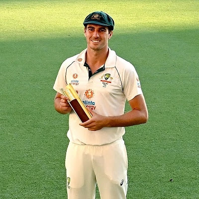 Pat Cummins Playing cricket for Australia national cricket team