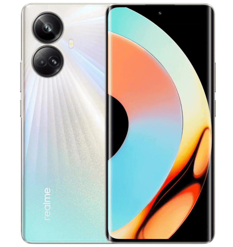 The back and front of 10 Pro +