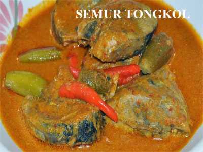 semur tongkol pedas