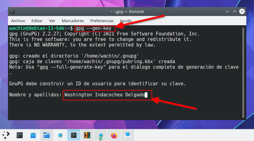 Cómo configurar la cartera KWallet en KDE