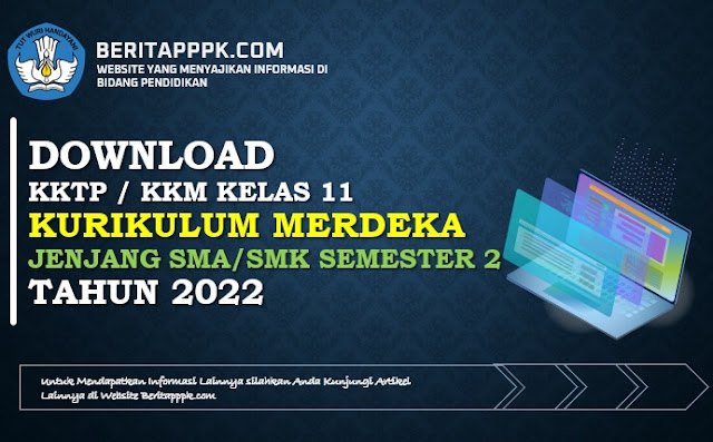 Download KKTP Bahasa Inggris Kelas 11 Semester 2 Kurikulum Merdeka Tapel 2022/2023