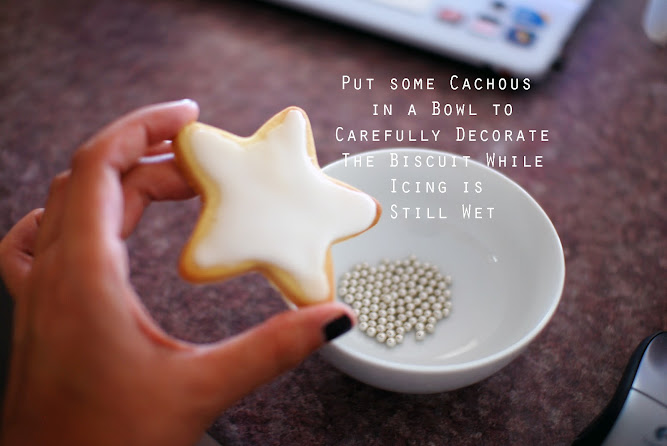 Christmas Cooking Recipe Dessert Star Biscuits Cookies