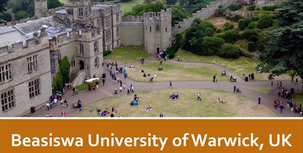 Beasiswa Doktor 2018 University of Warwick, UK