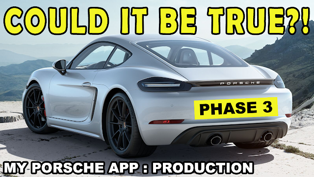 My Porsche App order tracking Phase 3