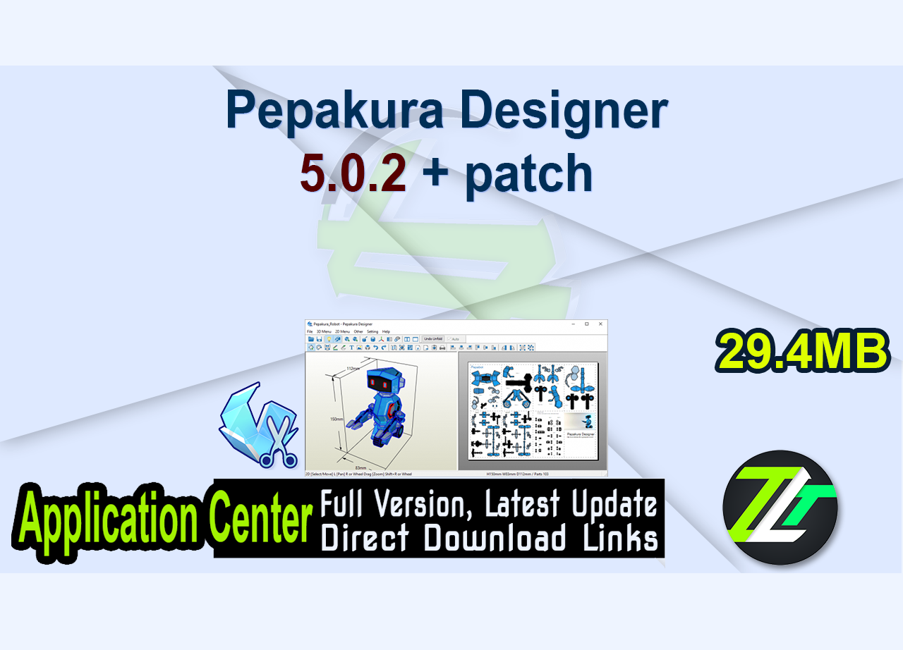 Pepakura Designer 5.0.2 + patch