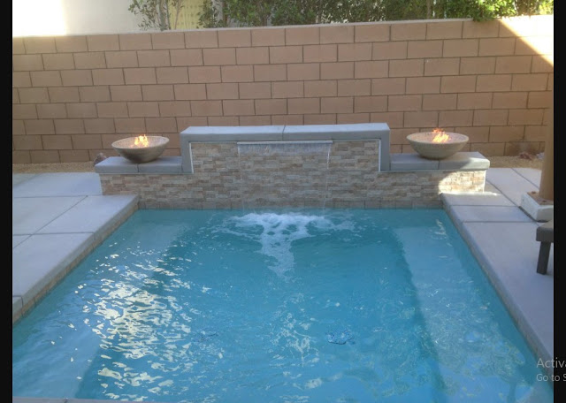 Pool Fountain Design Ideas with Bubblers Sheer Descents also Stone Walls and Columns