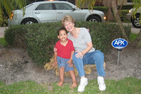 Andrew and grandma