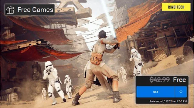 Another free game from Epic! Star Wars Battlefront 2 go claims!