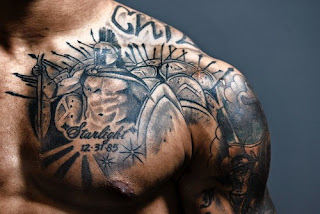 Shoulder To Shoulder Tattoos