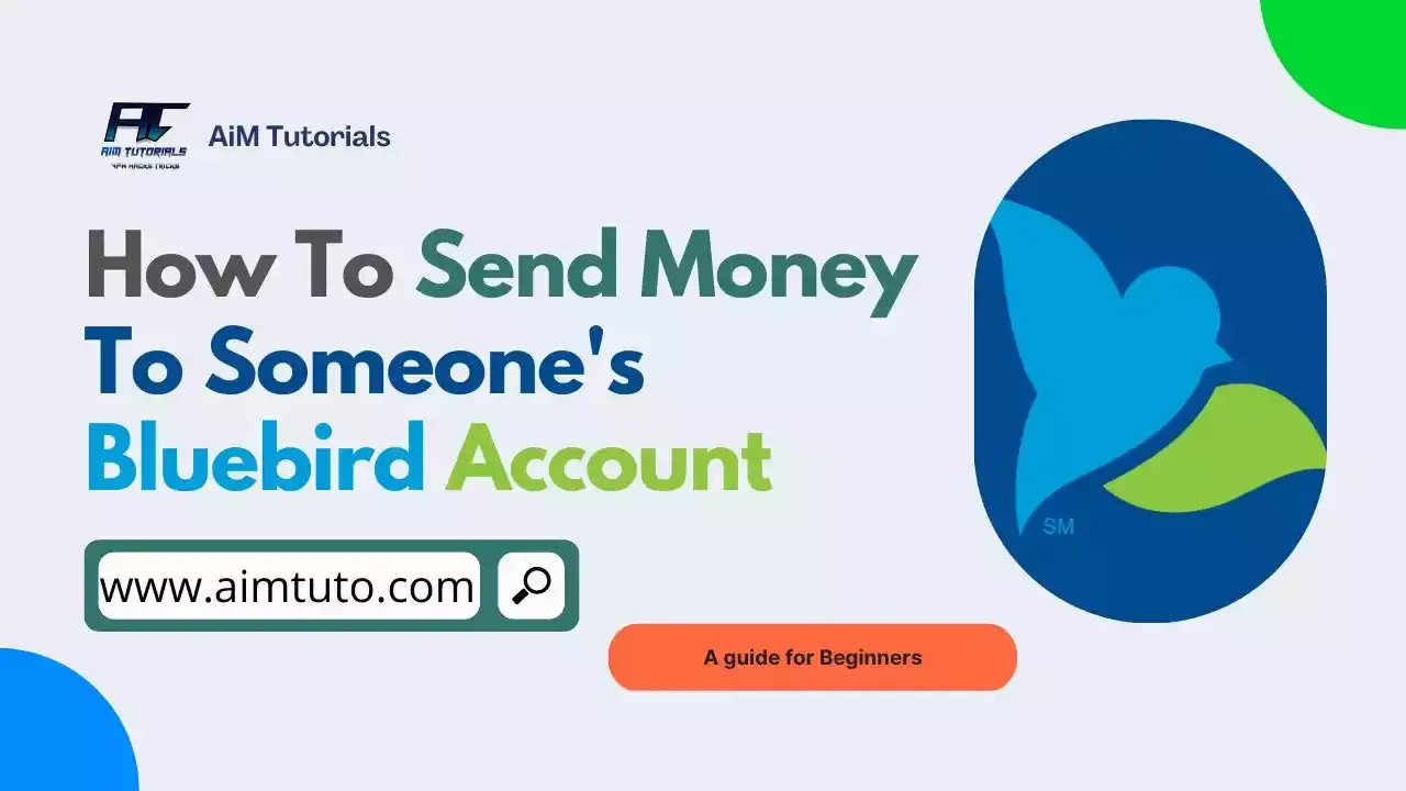 send money to someone's bluebird account