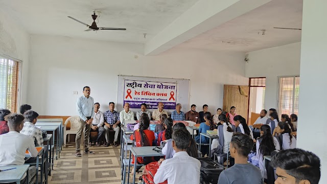 जगतगुरु शंकराचार्य महाविद्यालय गोटेगांव में अंतरराष्ट्रीय युवा दिवस पर कार्यशाला का आयोजन किया गया