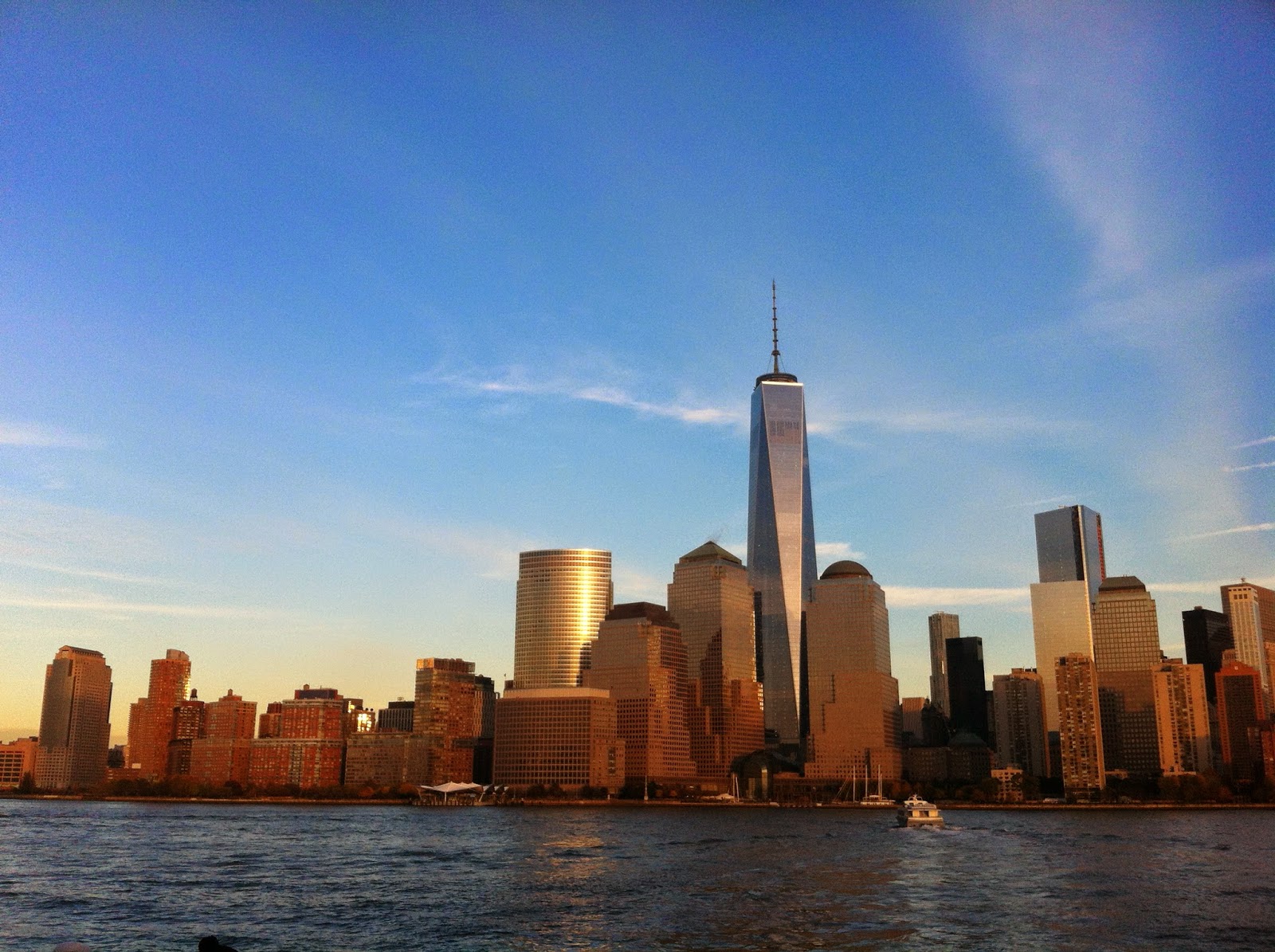 new york skyline freedom tower