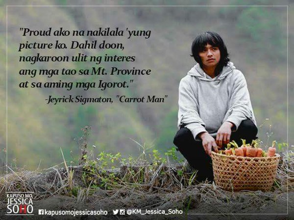 Watch: Jeyrick Sigmaton aka “Carrot Man” Featured on Kapuso Mo Jessica Soho 