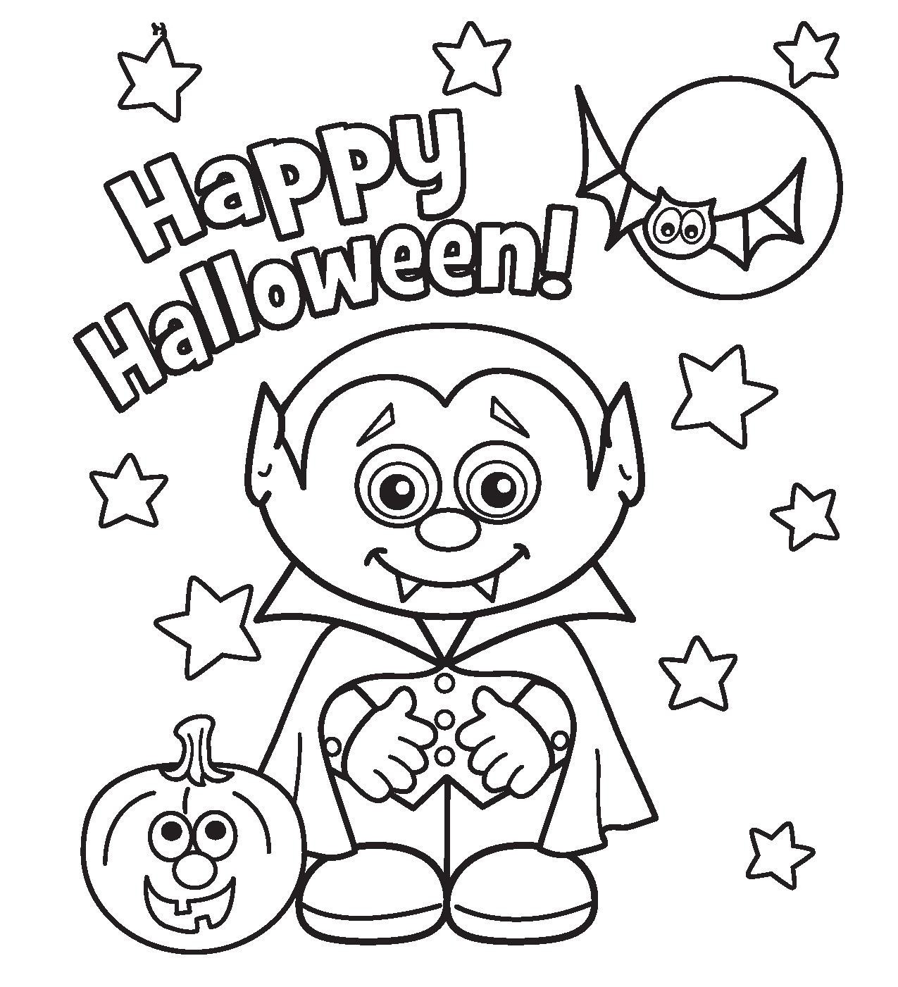 Download Halloween Coloring Pages to Honor the Spirit of This Scary ...