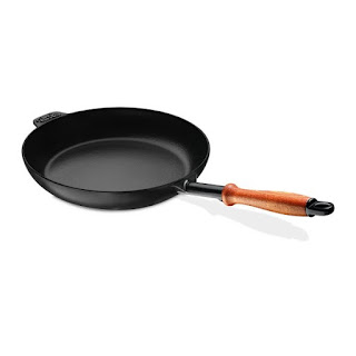  Tigaie din fonta Fissler, diametru 28 cm, maner lemn, inductie, Seria Arcana