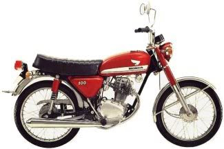 warna Ori Merah Cat Tangki Motor CB 100