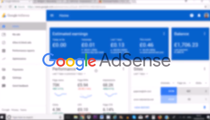 Google Adsense Dashboard