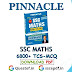 Pinnacle SSC Maths 6800 TCS MCQ Chapter-wise Questions - Download PDF