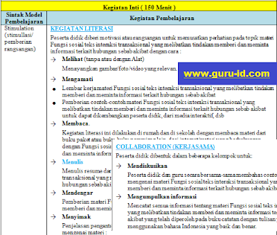 gambar RPP bahasa Inggris Perminatan Kelas 12 K13 Revisi 2018 Lengkap