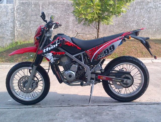 Modifikasi Kawasaki KLX 150 Supermoto - Gambar Modifikasi ...