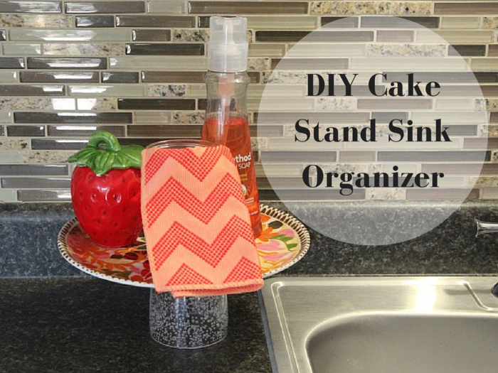bybmg DIY Cake  Stand  Sink  Organizer a Comfort Food Recipe