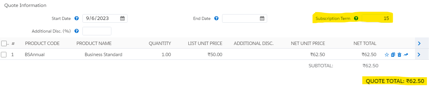 Salesforce CPQ Tutorial 6 - Prorate Precision