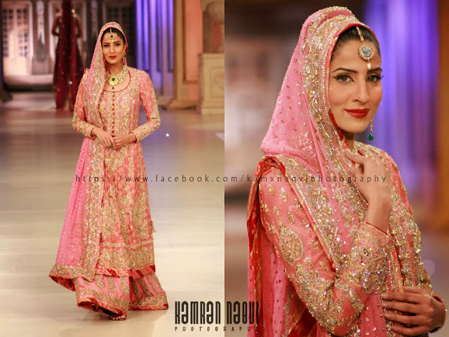 Pakistani fashion designer Nomi ansari bridal,wedding,formal and party wear fashion collection 2014.