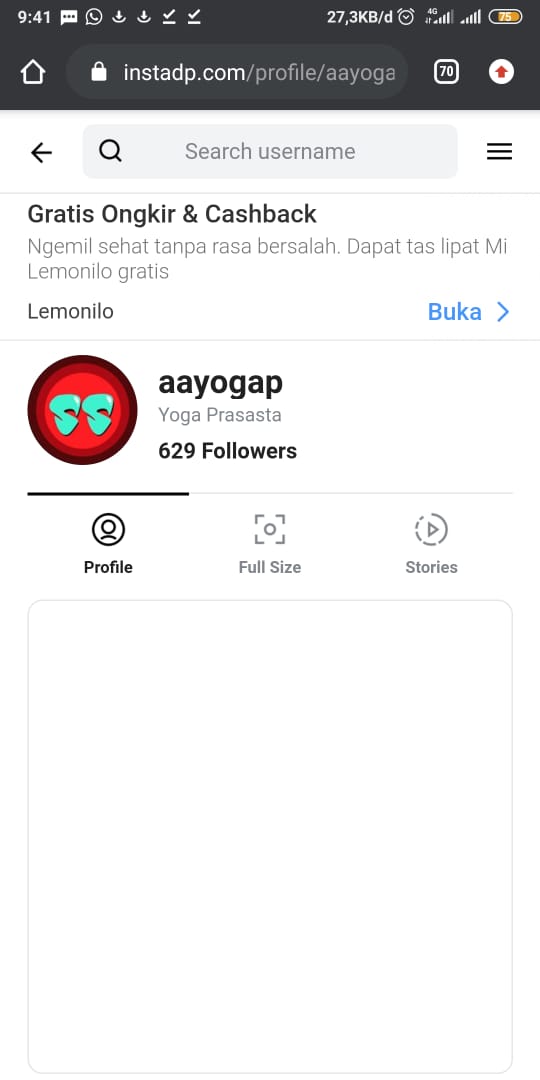 Cara Menyimpan Foto Profil IG (2)