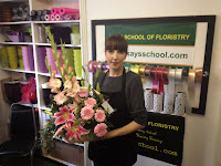 Pretty Pink Flower Arrangement Training 