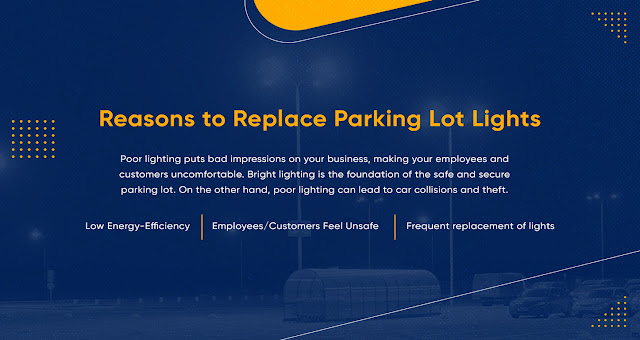 Reasons to Replace Parking Lot Lights