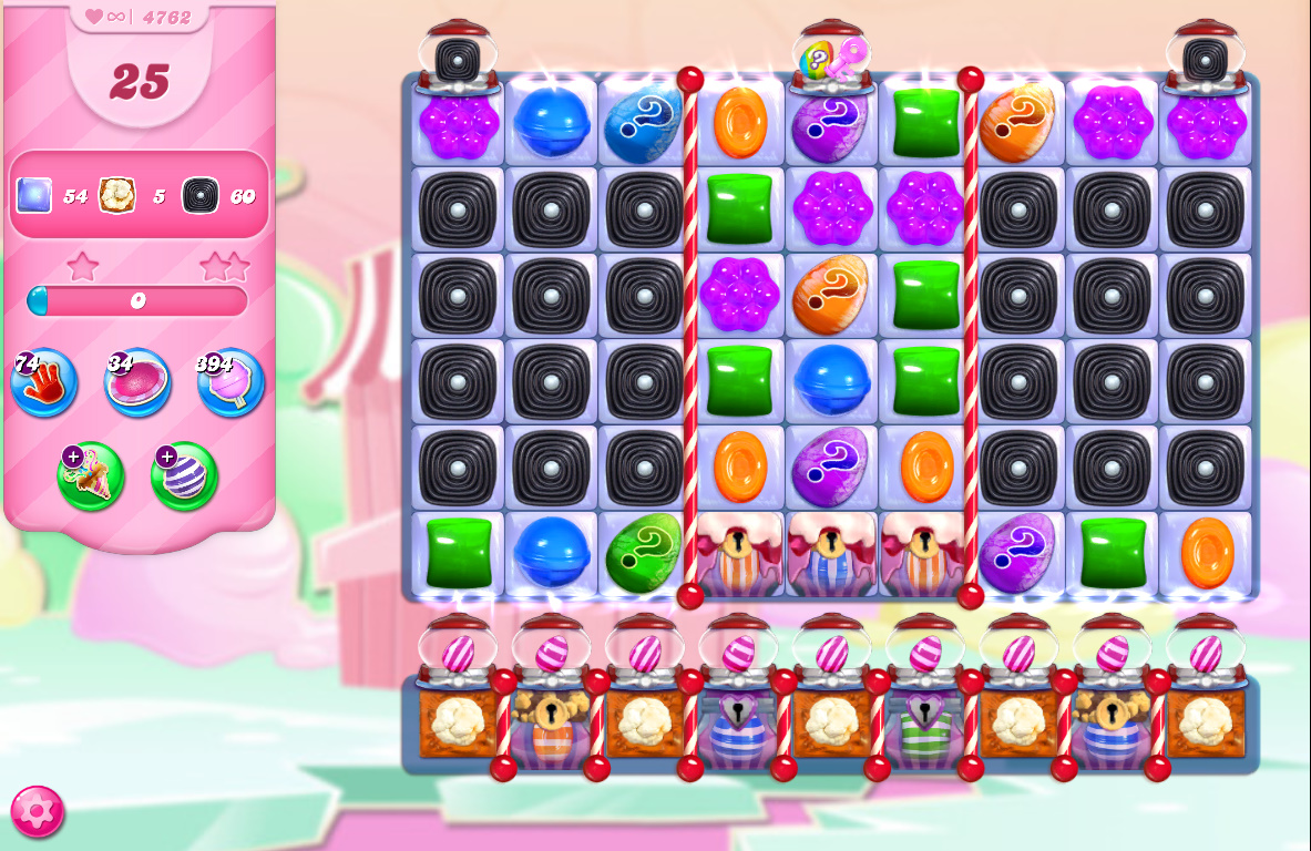 Candy Crush Saga level 4762