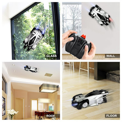 Epoch Air Rc Toy Cars Is Remote Control Car That Can Climb On Walls, Ceilings, Windows