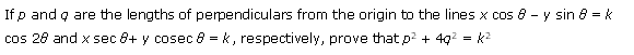 Solutions Class 11 Maths Chapter-10 (Straight Lines)